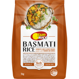 Photo of Sunrice Basmati Aromatic Rice 1kg