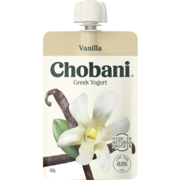 Photo of Chobani Yoghurt Pouch Vanilla 140gm