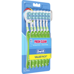 Photo of Oral-B Fresh Clean Manual Toothbrush Soft 7 Count