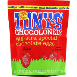 Photo of Tony's Easter Milk Choc Eggs 180g