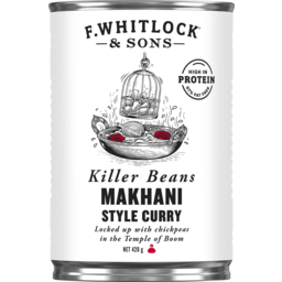 Photo of F. Whitlock & Sons® Killer Beans Makhani Style Curry