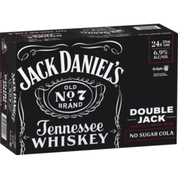 Photo of Jack Daniel's Double Jack & Cola No Sugar 375mL