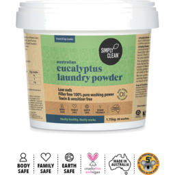 Photo of SIMPLY CLEAN Laundry Powder 1.75kg Eucalyptus
