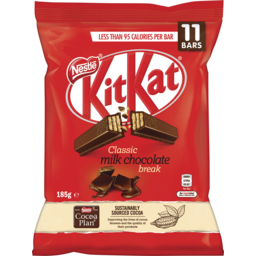 Photo of Kit Kat Milk Choc Fun Pk 185gm