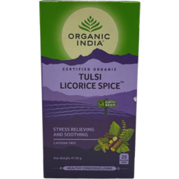 Photo of Organic India Tulsi Licorice Spice Tea 25pk