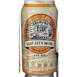 Photo of Zig Zag Brewing Lost City NEIPA 375ml Can