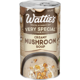 Photo of Wattie's Very Special Soup Creamy Mushroom 520g