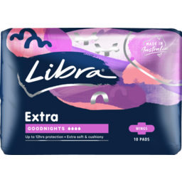 Photo of Libra Extra Pads Goodnights 10