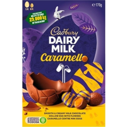 Photo of Easter Cadbury Egg Giftbox Caramell0 170gm