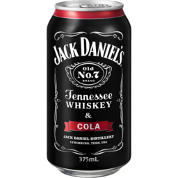 Photo of Jack Daniel's & Cola Can 375ml