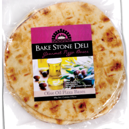 Photo of Bake Stone Deli Pizza Base Olive Oil 3pk