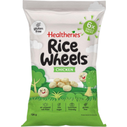 Photo of Healtheries Chicken Falvour Rice Wheels 6 Pack 126g