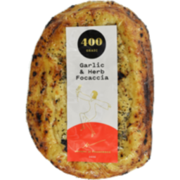 Photo of 400 Gradi Focaccia Garlic & Herb