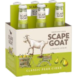 Photo of Scape Goat Pear Cider 330ml 6 pack