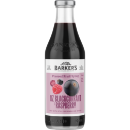 Photo of Barkers Fruit Syrup Raspberry & Blackcurrant