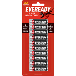 Photo of Eveready Black Label Super Heavy Duty Aa Batteries 10 Pack