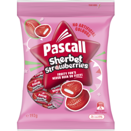Photo of Pascall Sherbet Strawberries Lollies