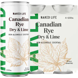Photo of Naked Life Canadian Dry And Lime Non Alcoholic