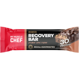 Photo of My Muscle Chef Double Choc Fudge Recovery Bar