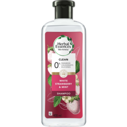 Photo of Herbal Essences Shampoo Bio: Renew Silicone Free White Strawberry & Mint Clean 90% Natural Origin 400ml