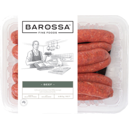 Photo of Barossa Fine Foods Beef Sausages 7 Pack