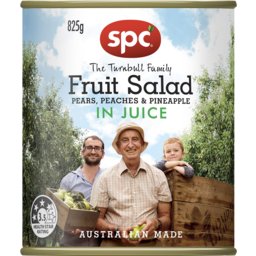 Photo of Spc Fruit Salad Pears, Peaches & Pineapple In Juice 825g