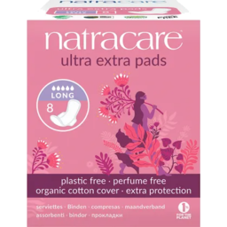 Photo of Natracare Pads - Ultra Extra Long with Wings 10 Pack