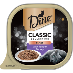 Photo of Dine Cat Food Classic Turkey In A Delicious Gravy