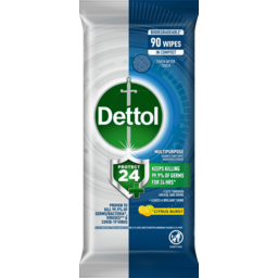 Photo of Dettol Citrus Burst Multipurpose Disinfectant Wipes 90 Pack