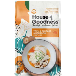 Photo of House Of Goodness Tofu & Mushroom Dumplings 275g