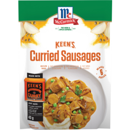 Photo of McCormick Keens Curried Sausages Recipe Base