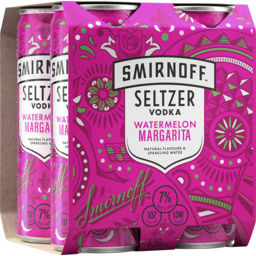 Photo of Smirnoff Seltzer Watermlon Margarita 250ml