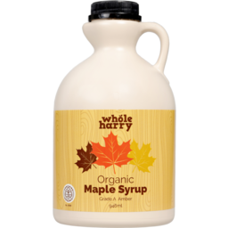 Photo of Whole Harry Organic Maple Syrup Amber