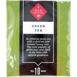 Photo of T Bar Green Tea Bags 10 Pack