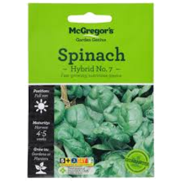 Photo of McGregor's Seed Spinach Hybrid