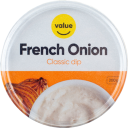Photo of Value French Onion Classic Dip 200g