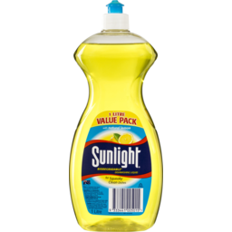 Photo of Sunlight Dishwashing Liquid Natural Lemon