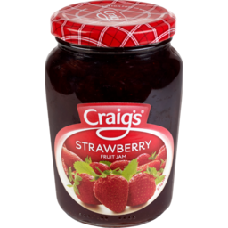 Photo of Craigs Jam Strawberry 375g
