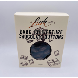 Photo of Lush Dark Couverture Chocolate Buttons 150g