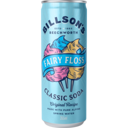 Photo of Billson's Fairy Floss Classic Soda 355ml