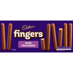Photo of Cadbury Fingers Milk Chocolate 114g 114g