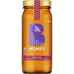 Photo of B Honey Red Gum Honey Jar 325g