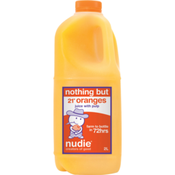 Photo of Nudie Nothing But 21 Oranges With Pulp Juice 2l