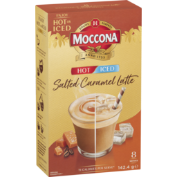 Photo of Moccona Hot Iced Salted Caramel Latte