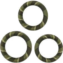 Photo of Camo Ring Toy Lge Nat Rubber 1ea