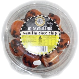 Photo of Grannys Vanilla Choc Chip Mini Muffins 300g