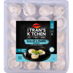 Photo of Mrs Trans Kitchen Scallop & Prawn Dumpling 500g