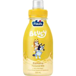 Photo of Pauls Milk Bluey Banana 250ml