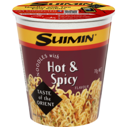 Photo of Suimin Noodle Cup Hot & Spicy 70g 70g