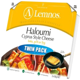 Photo of Lemnos Haloumi Cyprus Style Cheese Twin Pack 2 X 100g 2.0x100g